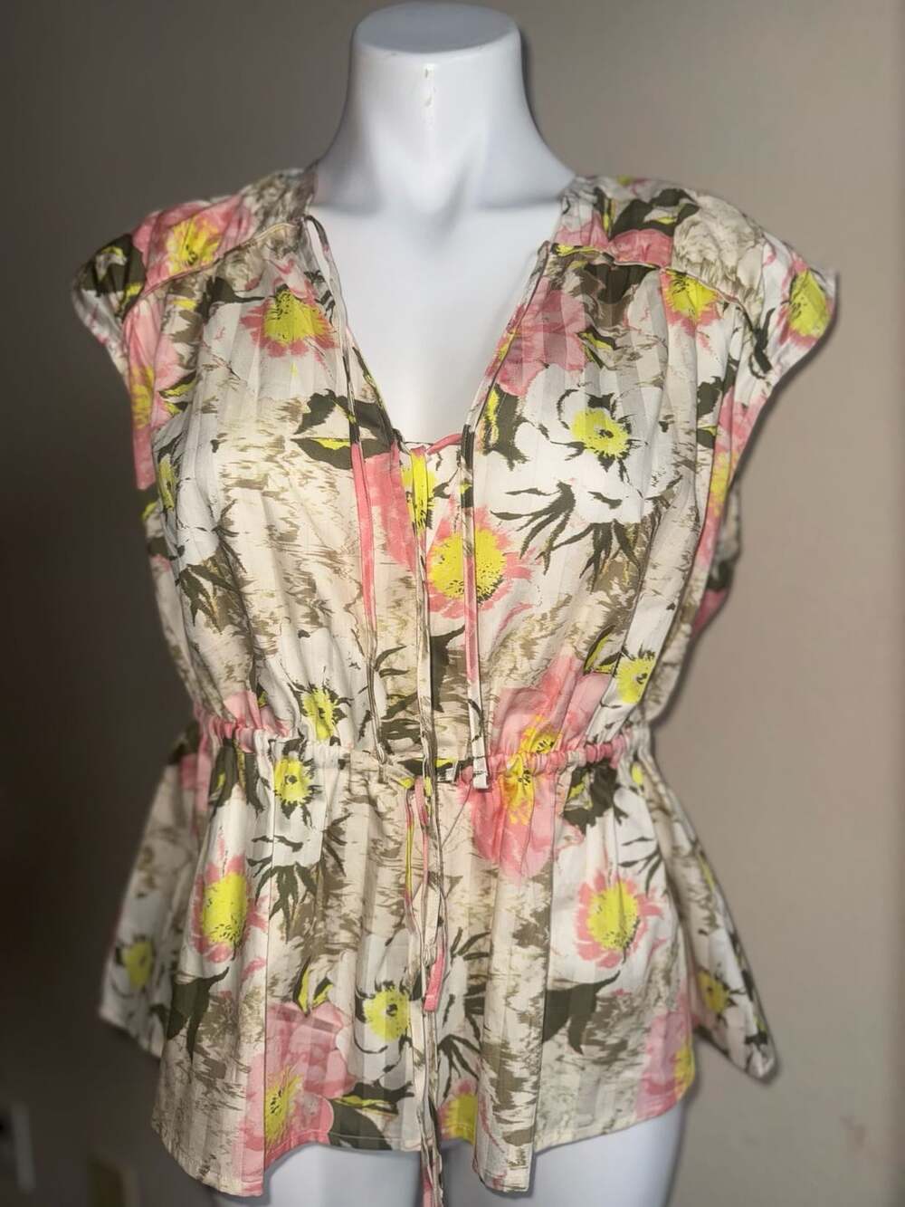 Derek Lam 10 Crosby Floral Blouse